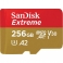 Карта памяти MicroSD 256GB SanDisk Class 10 Extreme A2 V30 UHS-I U3 (160 Mb/s) +SD адаптер