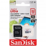 Модуль памяти micro SD 32 Gb SanDisk Ultra speed