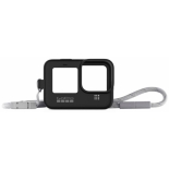 Силиконовый чехол с ремешком для камеры GoPro HERO9 (Sleeve + Lanyard)