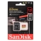 Карта памяти MicroSD 128 Gb SanDisk Extreme Class 10 Extreme A2 (160 Mb/s) +SD адаптер
