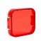 Красный фильтр для бокса GoPro HERO3+\4 (пластик)
