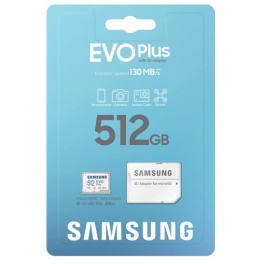 Модуль памяти micro SD 512 Gb Samsung EVO PLUS