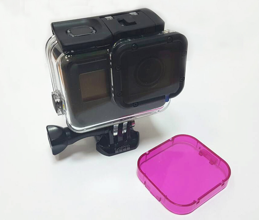 Пурпурный фильтр для GoPro HERO5 и GoPro HERO6