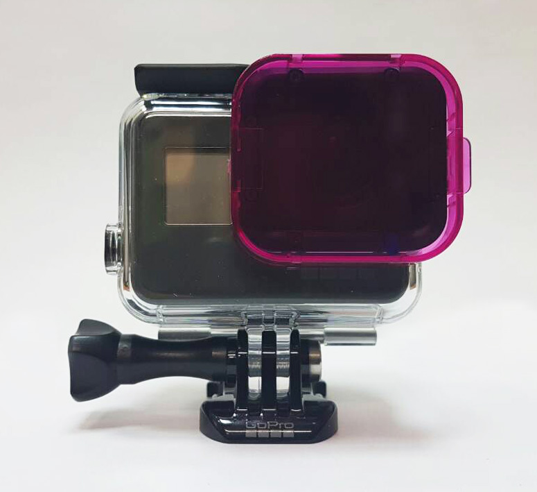 Пурпурный фильтр для GoPro HERO5 и GoPro HERO6